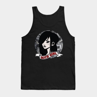 Goth Girl Tank Top